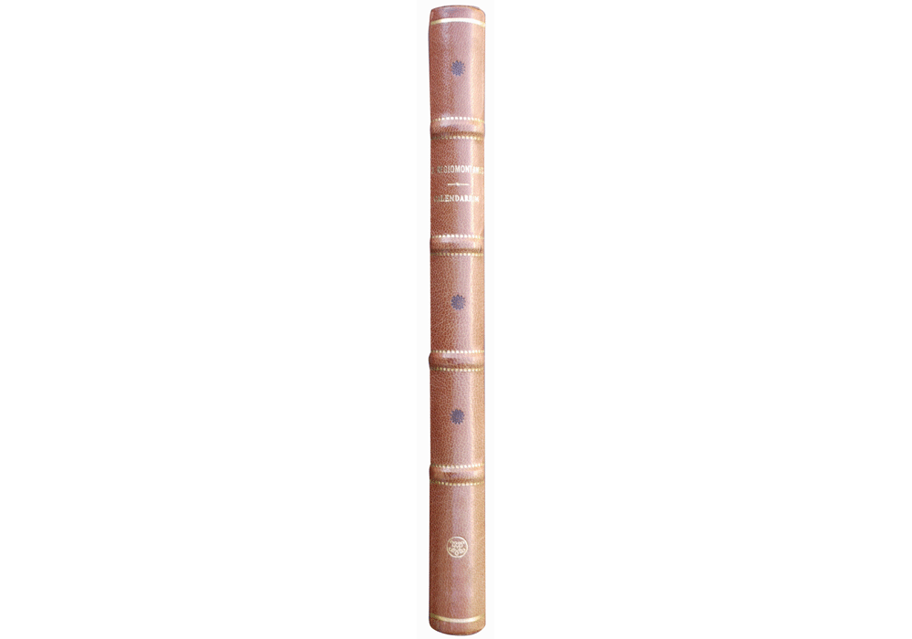 Calendarium-Regiomontanus-Maler-Pictus-Ratdolt-Loslein-Incunables Libros Antiguos-libro facsimil-Vicent Garcia Editores-9 funda lomo.